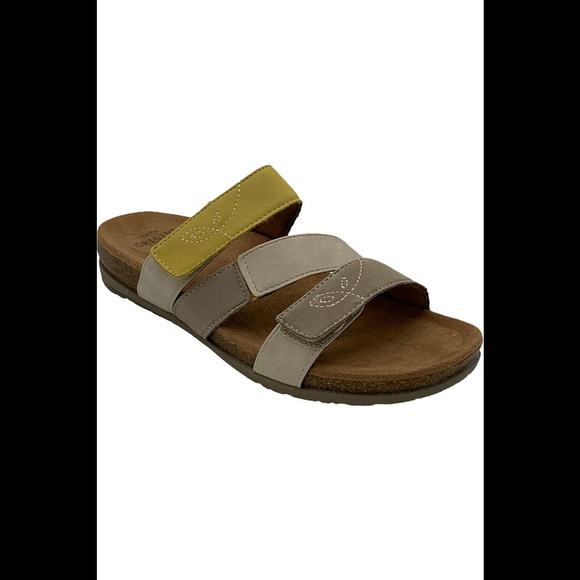 Earth Origins Shoes - Earth Origins Women's Ohana Casual Sandals Yellow Multi - Wide